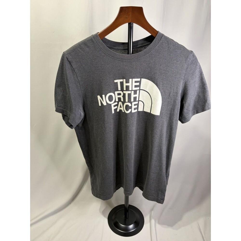 Mens Medium Gray North Face Short Sleeve T-shirt!